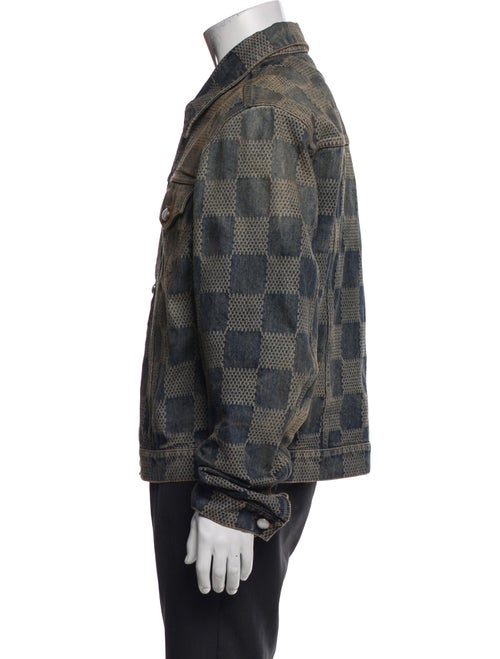 Louis Vuitton 2024 Signature Logo Denim Jacket