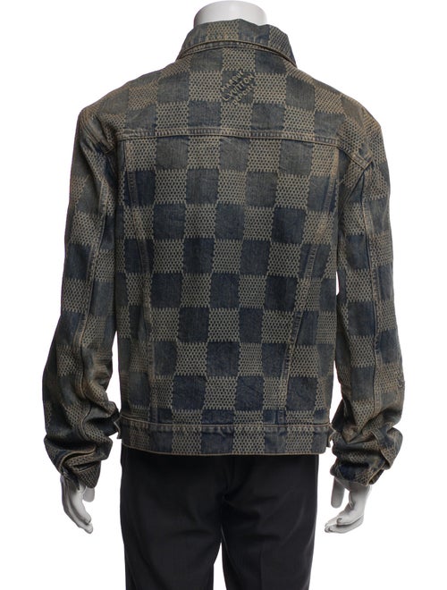 Louis Vuitton 2024 Signature Logo Denim Jacket