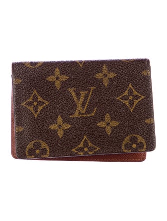 Louis Vuitton 2001 LV Monogram Card Case