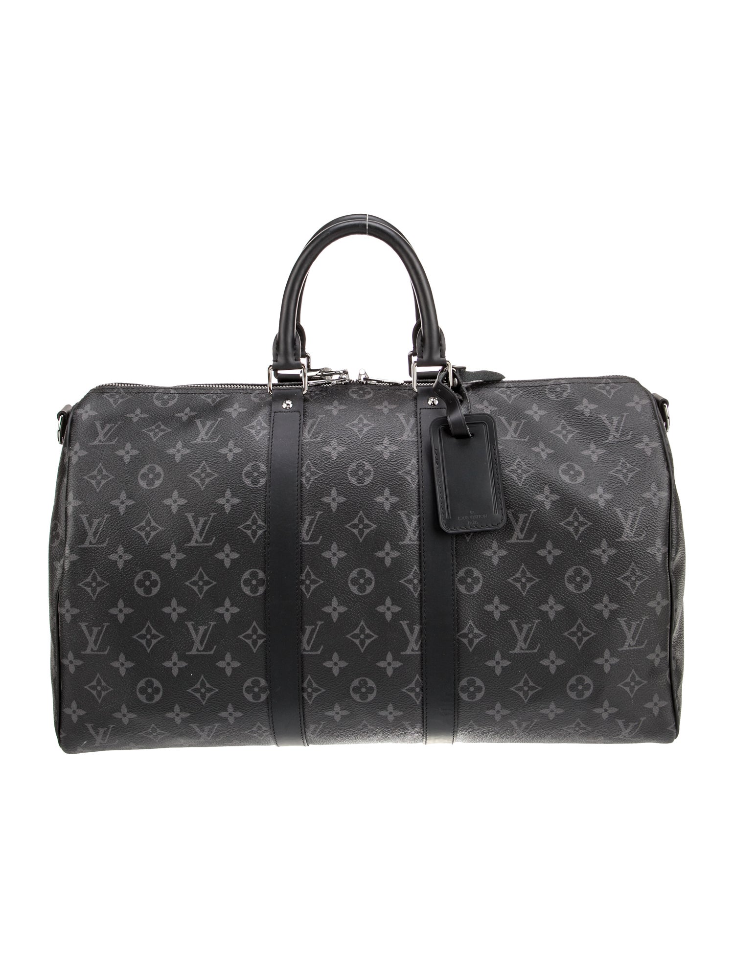 Louis Vuitton Monogram Eclipse Keepall Bandouliere 45