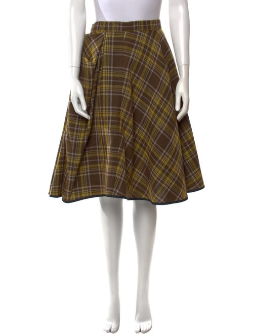 Louis Vuitton Vintage Knee-Length Skirt