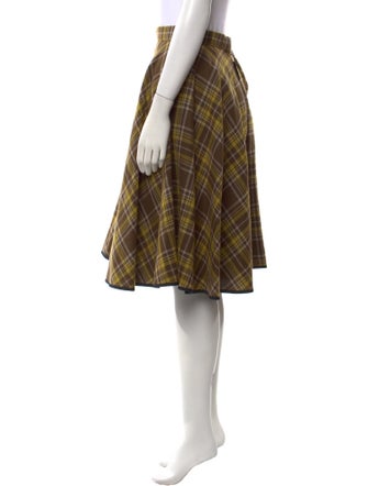 Louis Vuitton Vintage Knee-Length Skirt