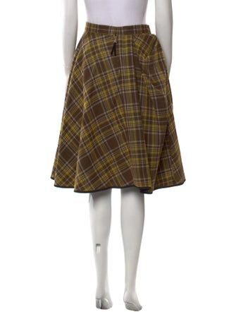 Louis Vuitton Vintage Knee-Length Skirt