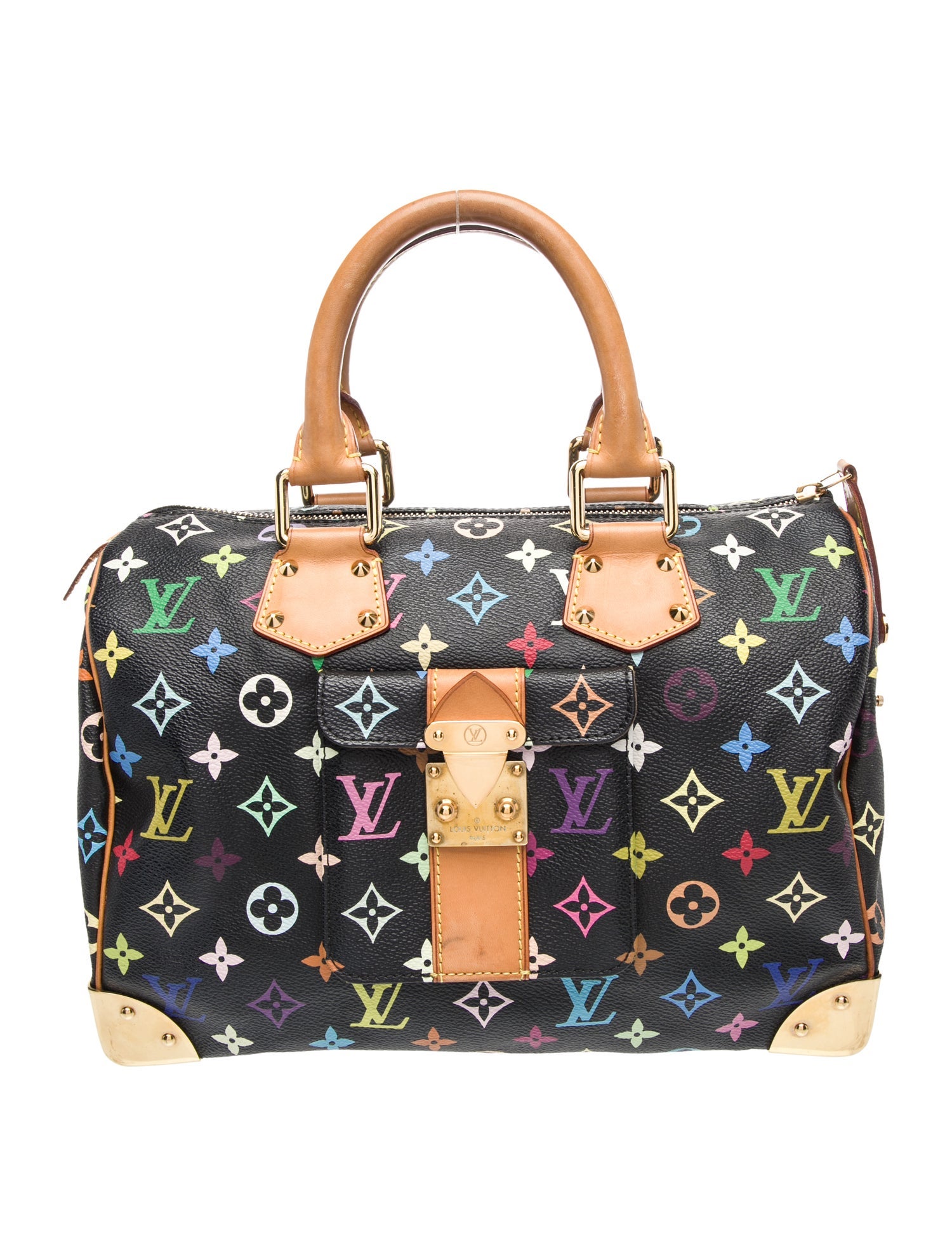 Louis Vuitton Multicolore Monogram Speedy 30