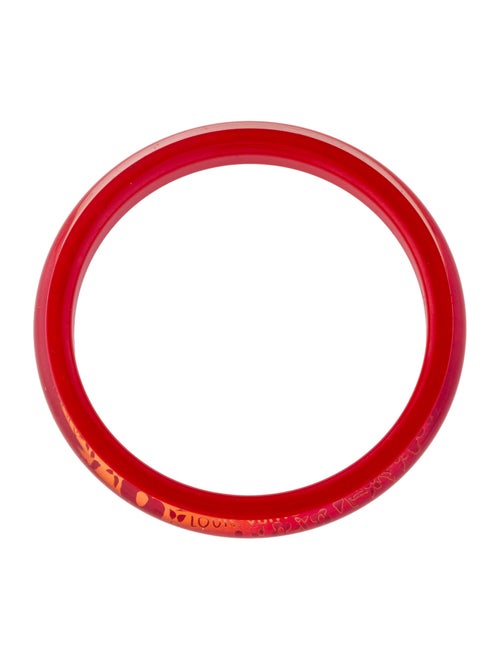 Louis Vuitton Le Tropical Narrow Inclusion Bangle
