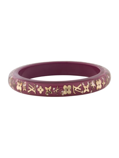 Louis Vuitton Narrow Inclusion Bangle Bracelet