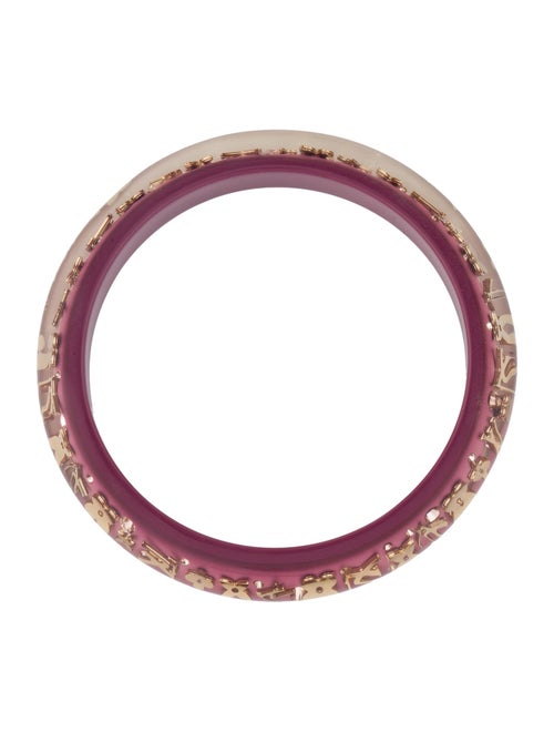 Louis Vuitton Narrow Inclusion Bangle Bracelet