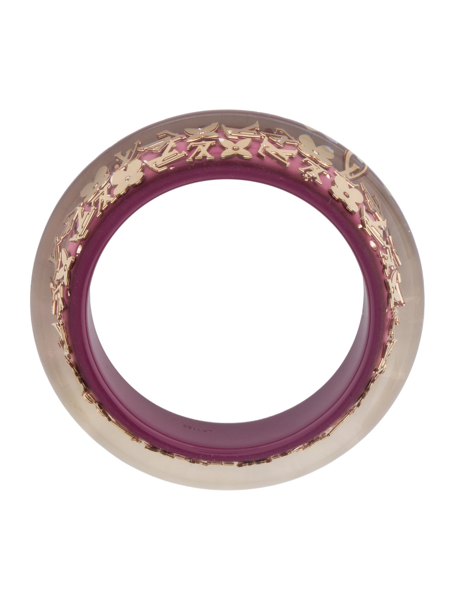 Louis Vuitton Wide Inclusion Bangle Bracelet