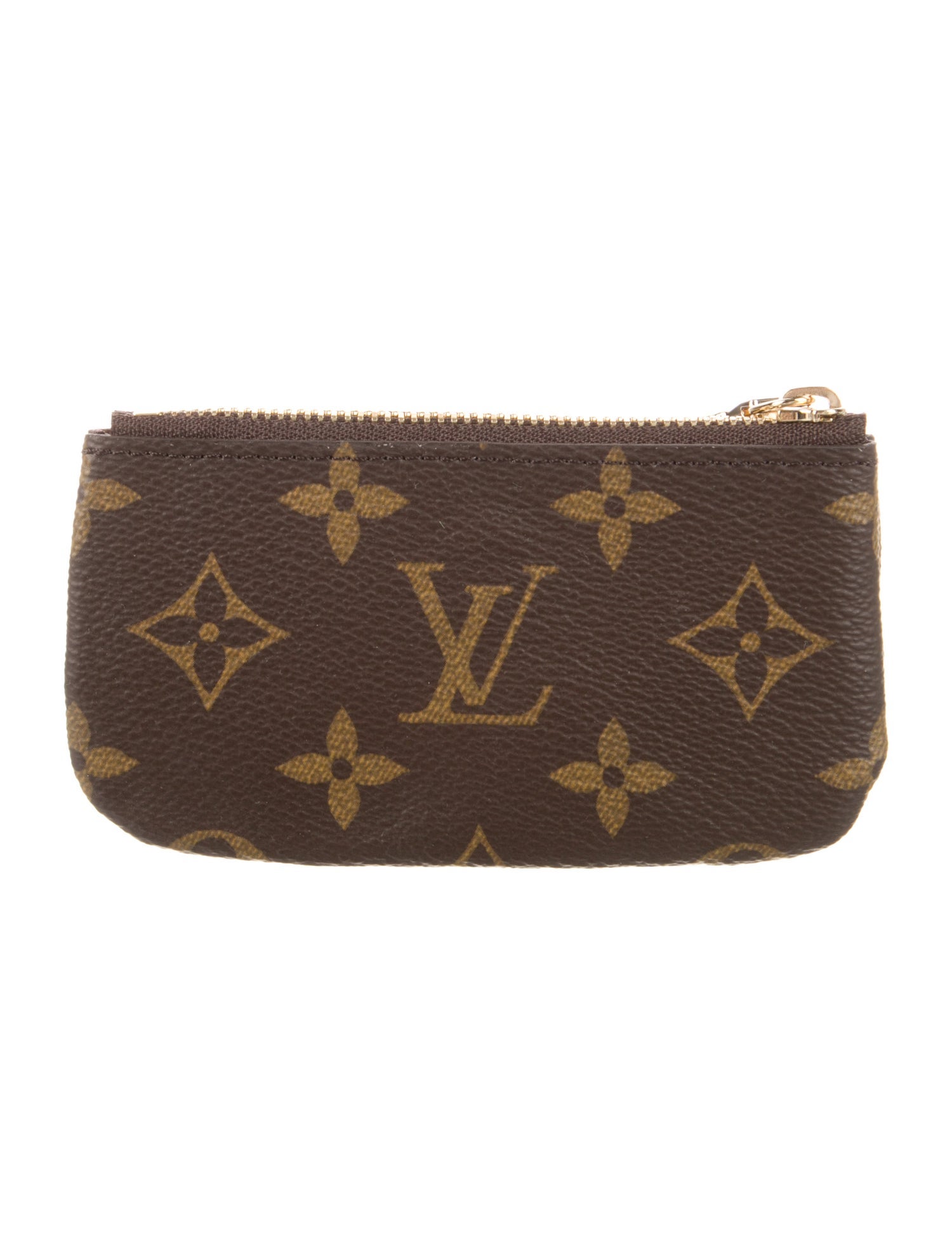 Louis Vuitton LV Monogram Coated Canvas Key Holder w/ Tags