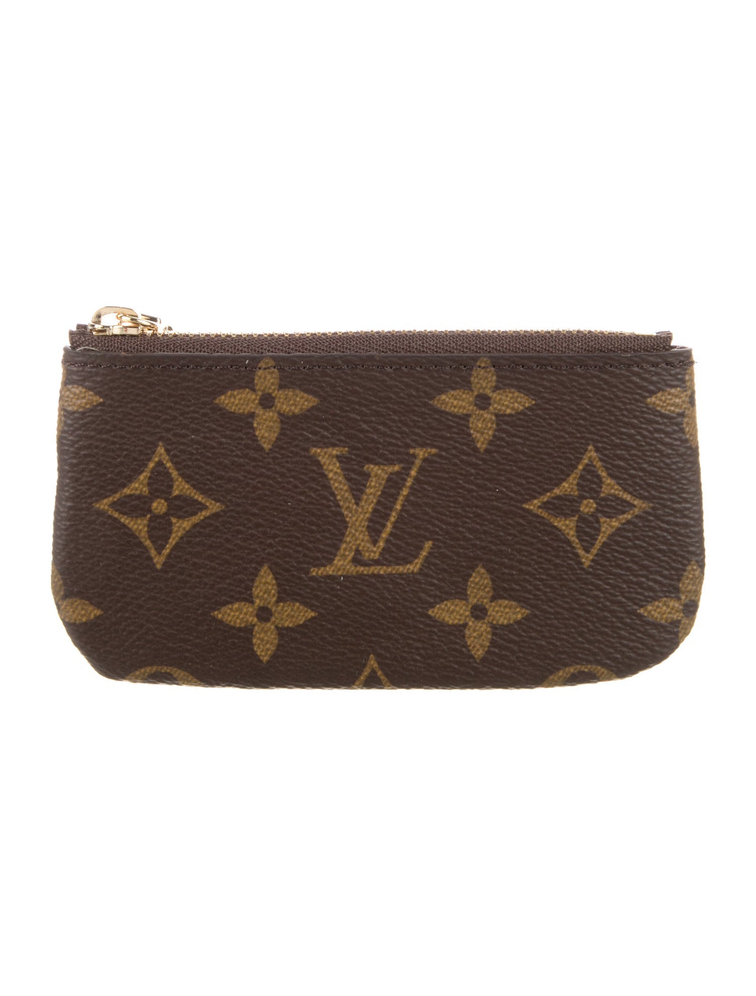 Louis Vuitton LV Monogram Coated Canvas Key Holder w/ Tags