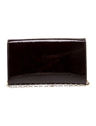 Louis Vuitton Monogram Vernis Ana Clutch Bag