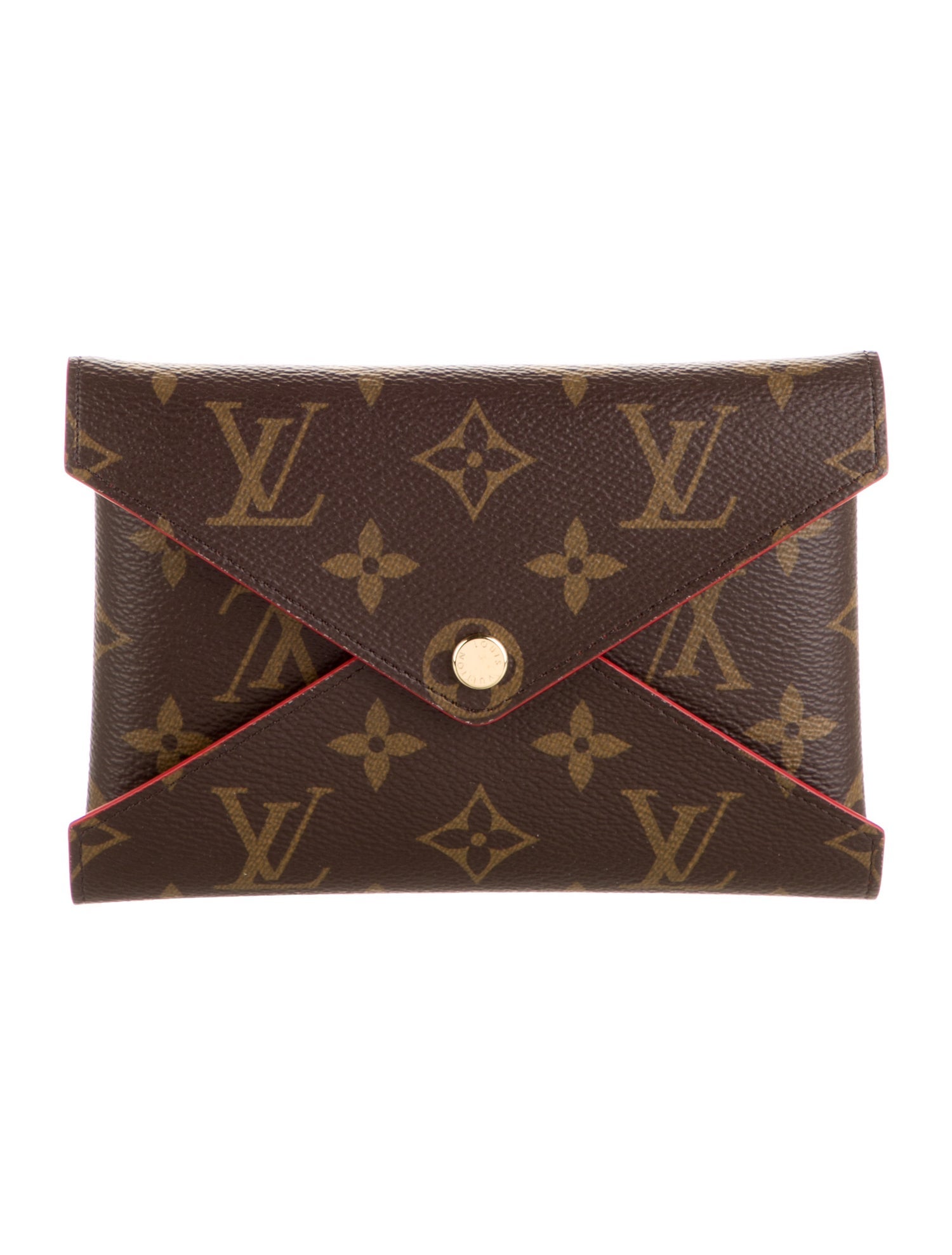 Louis Vuitton LV Monogram Coated Canvas Kirigami Pochette MM