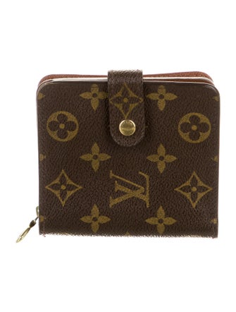Louis Vuitton 2002 LV Monogram Zippy Compact Wallet