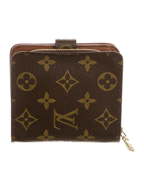 Louis Vuitton 2002 LV Monogram Zippy Compact Wallet