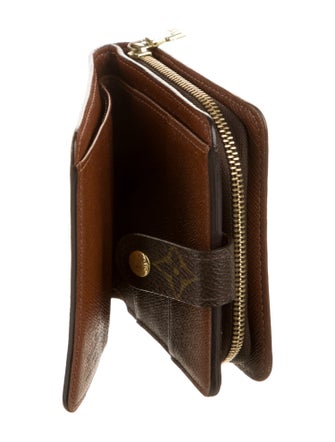 Louis Vuitton 2002 LV Monogram Zippy Compact Wallet