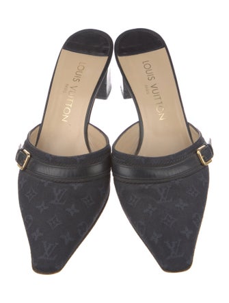 Louis Vuitton LV Monogram Canvas Mules
