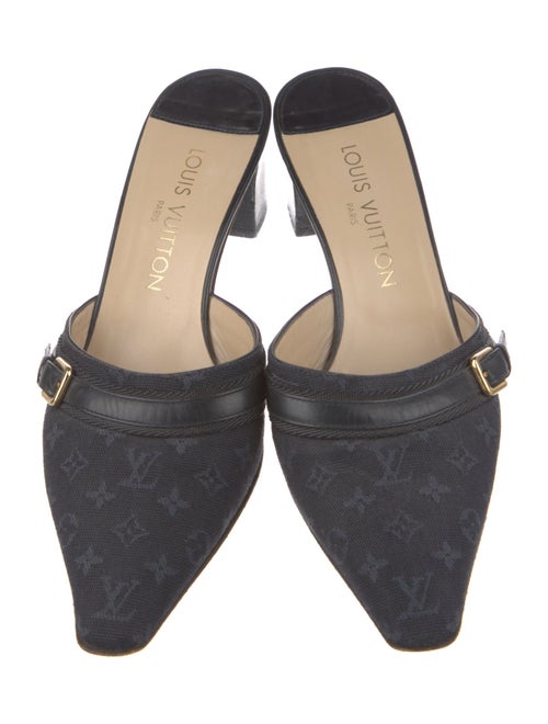 Louis Vuitton LV Monogram Canvas Mules