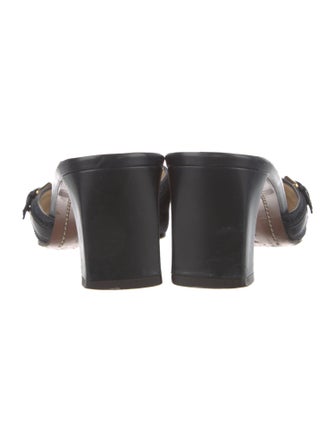 Louis Vuitton LV Monogram Canvas Mules