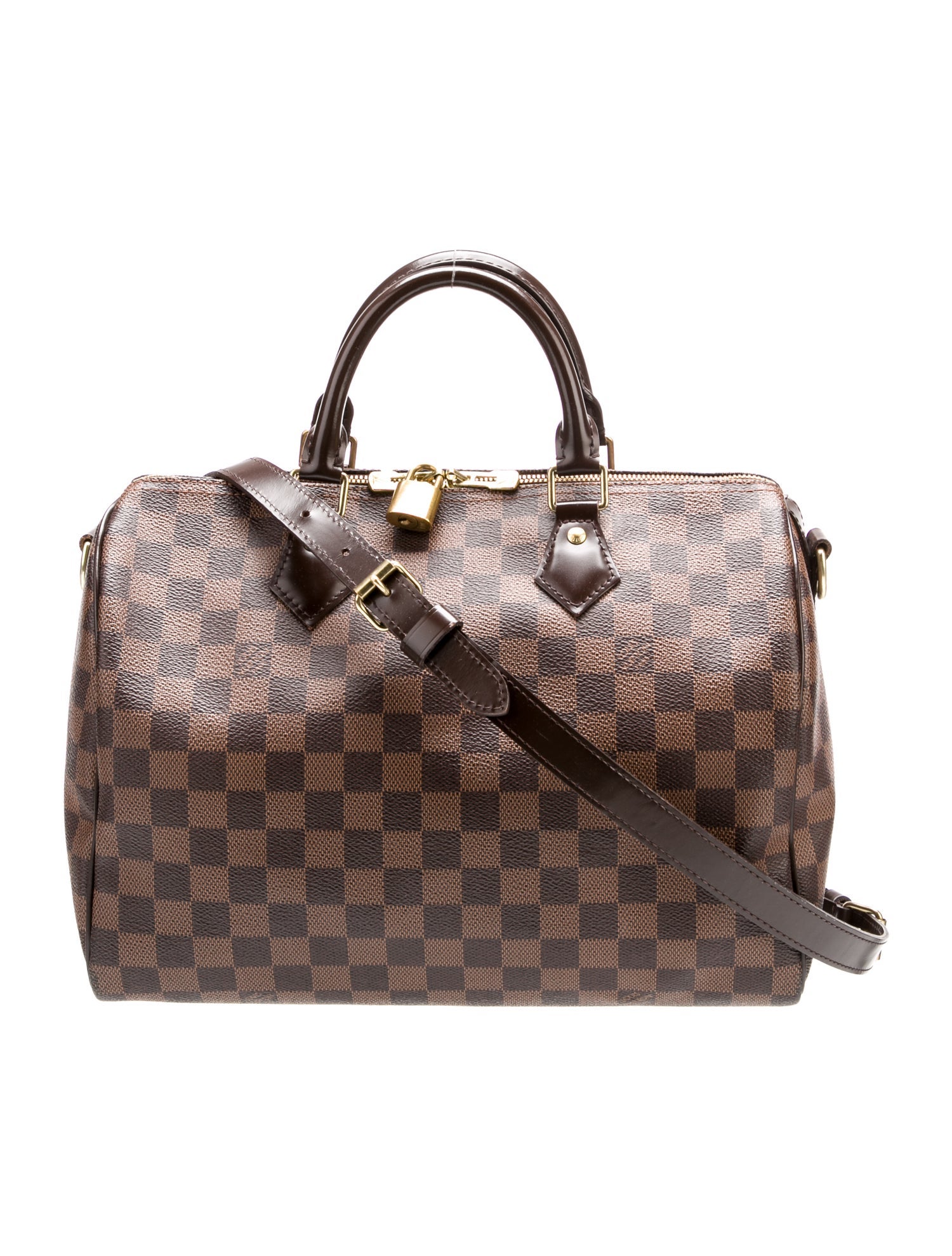 Louis Vuitton Damier Ebene Speedy Bandouliere 30