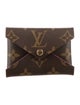Louis Vuitton LV Monogram Coated Canvas Kirigami Pochette PM