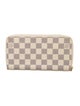 Louis Vuitton Damier Azur Pattern Coated Canvas Zippy Wallet