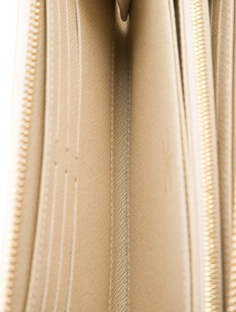 Louis Vuitton Damier Azur Pattern Coated Canvas Zippy Wallet