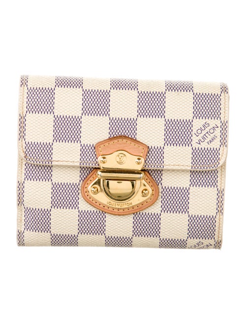 Louis Vuitton 2011 Damier Azur Pattern Joey Wallet