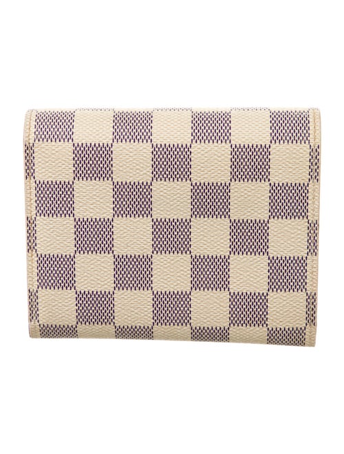 Louis Vuitton 2011 Damier Azur Pattern Joey Wallet