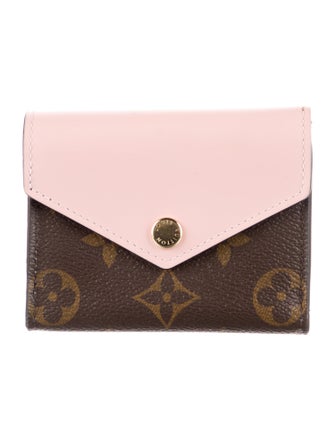 Louis Vuitton LV Monogram Coated Canvas Zoé Wallet