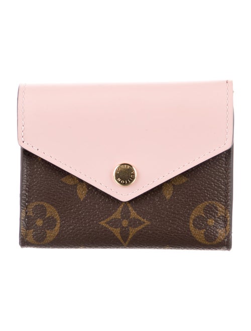 Louis Vuitton LV Monogram Coated Canvas Zoé Wallet