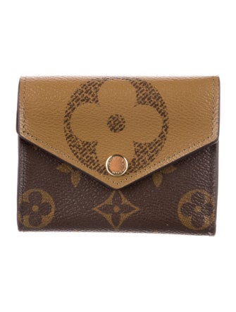 Louis Vuitton LV Monogram Coated Canvas Zoé Wallet