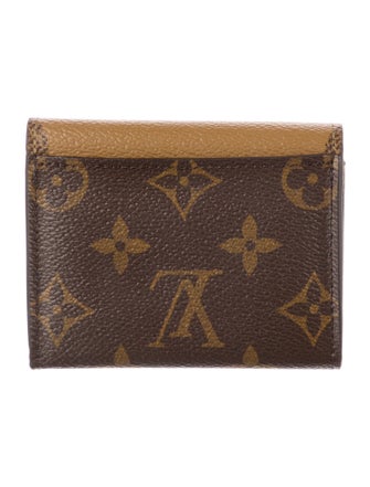 Louis Vuitton LV Monogram Coated Canvas Zoé Wallet
