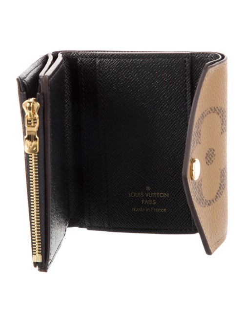 Louis Vuitton LV Monogram Coated Canvas Zoé Wallet