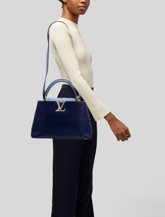 Louis Vuitton Taurillon Leather Capucines MM