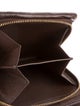 Louis Vuitton Damier Ebene Pattern Coated Canvas Compact Zippé Wallet