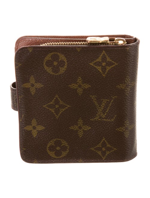 Louis Vuitton LV Monogram Coated Canvas Zippy Compact Wallet