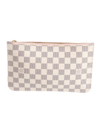 Louis Vuitton Damier Azur Neverfull Pouch