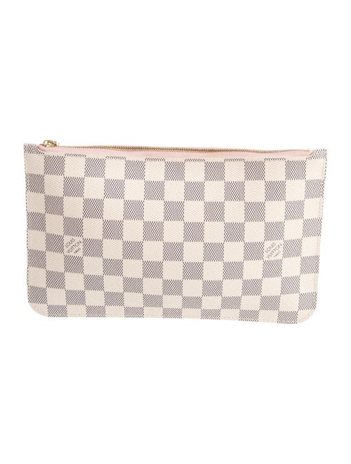 Louis Vuitton Damier Azur Neverfull Pouch