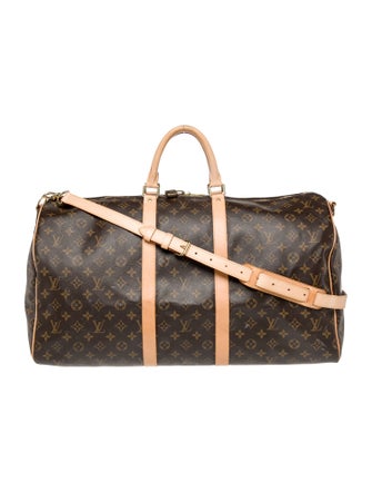 Louis Vuitton LV Monogram Keepall Bandouliere 55