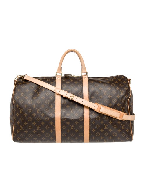 Louis Vuitton LV Monogram Keepall Bandouliere 55