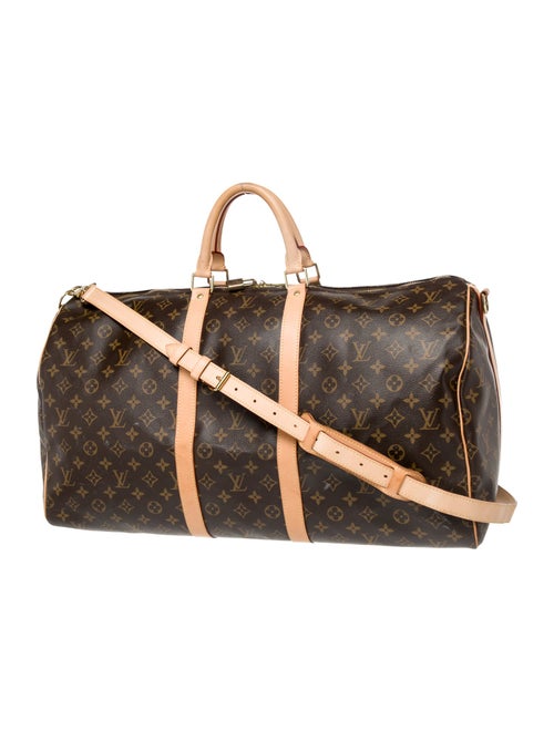 Louis Vuitton LV Monogram Keepall Bandouliere 55