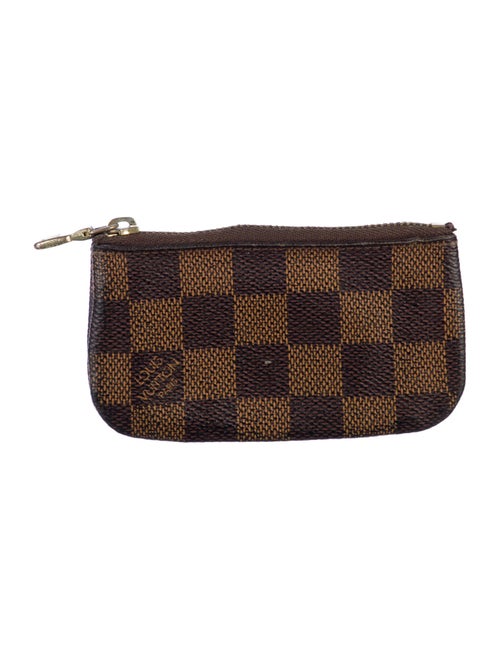 Louis Vuitton Damier Ebene Pattern Coated Canvas Key Holder