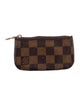 Louis Vuitton Damier Ebene Pattern Coated Canvas Key Holder