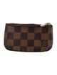Louis Vuitton Damier Ebene Pattern Coated Canvas Key Holder