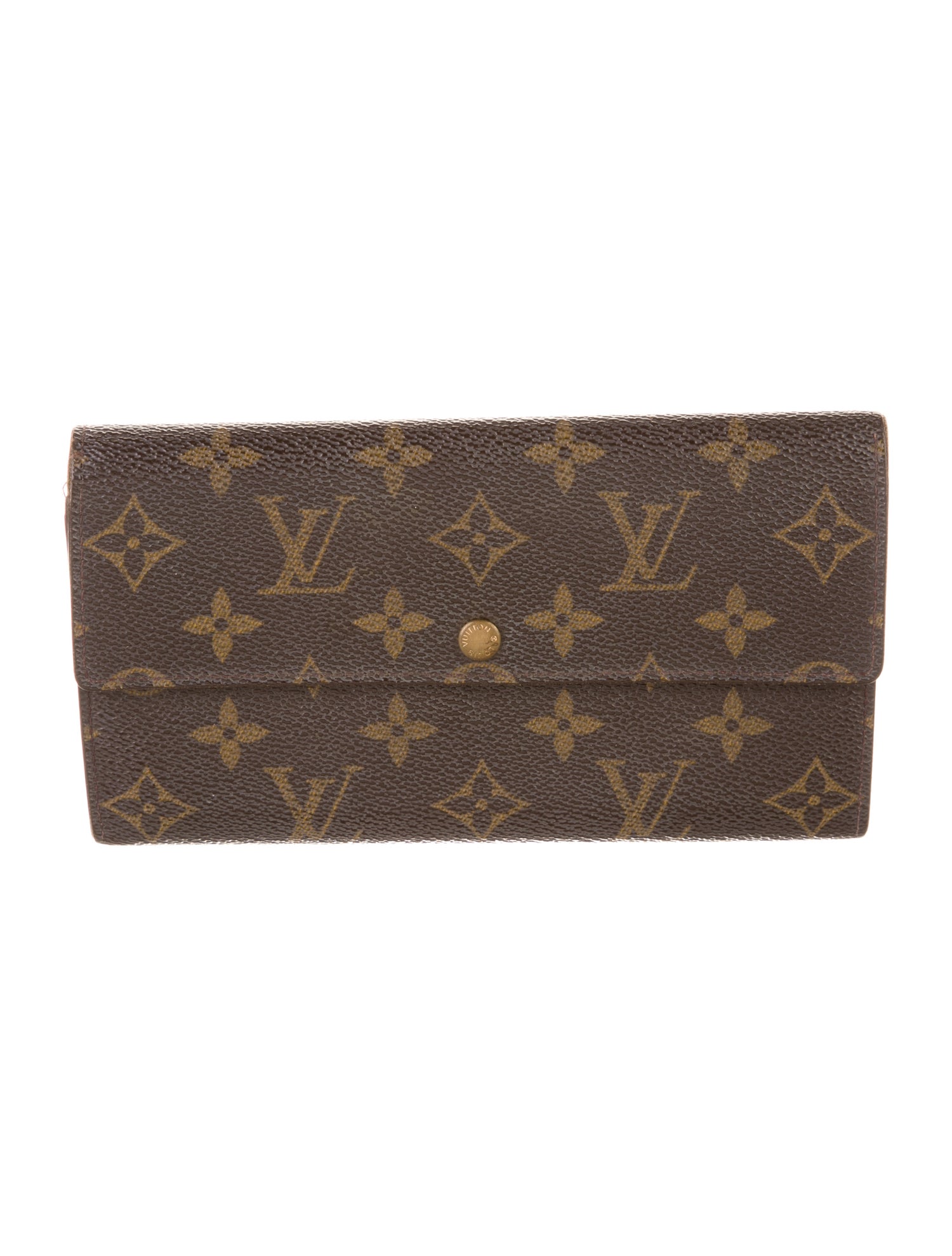 Louis Vuitton 1999 LV Monogram Sarah Wallet