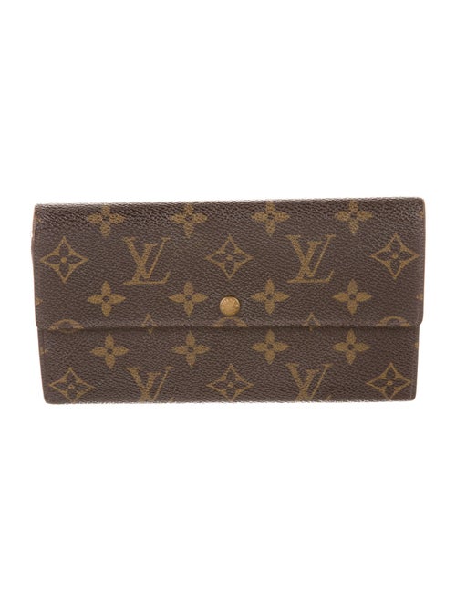 Louis Vuitton 1999 LV Monogram Sarah Wallet