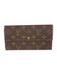 Louis Vuitton 1999 LV Monogram Sarah Wallet