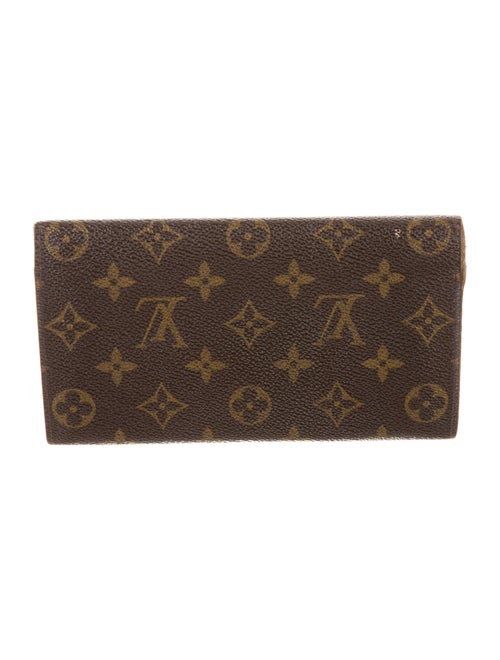 Louis Vuitton 1999 LV Monogram Sarah Wallet
