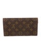Louis Vuitton 1999 LV Monogram Sarah Wallet