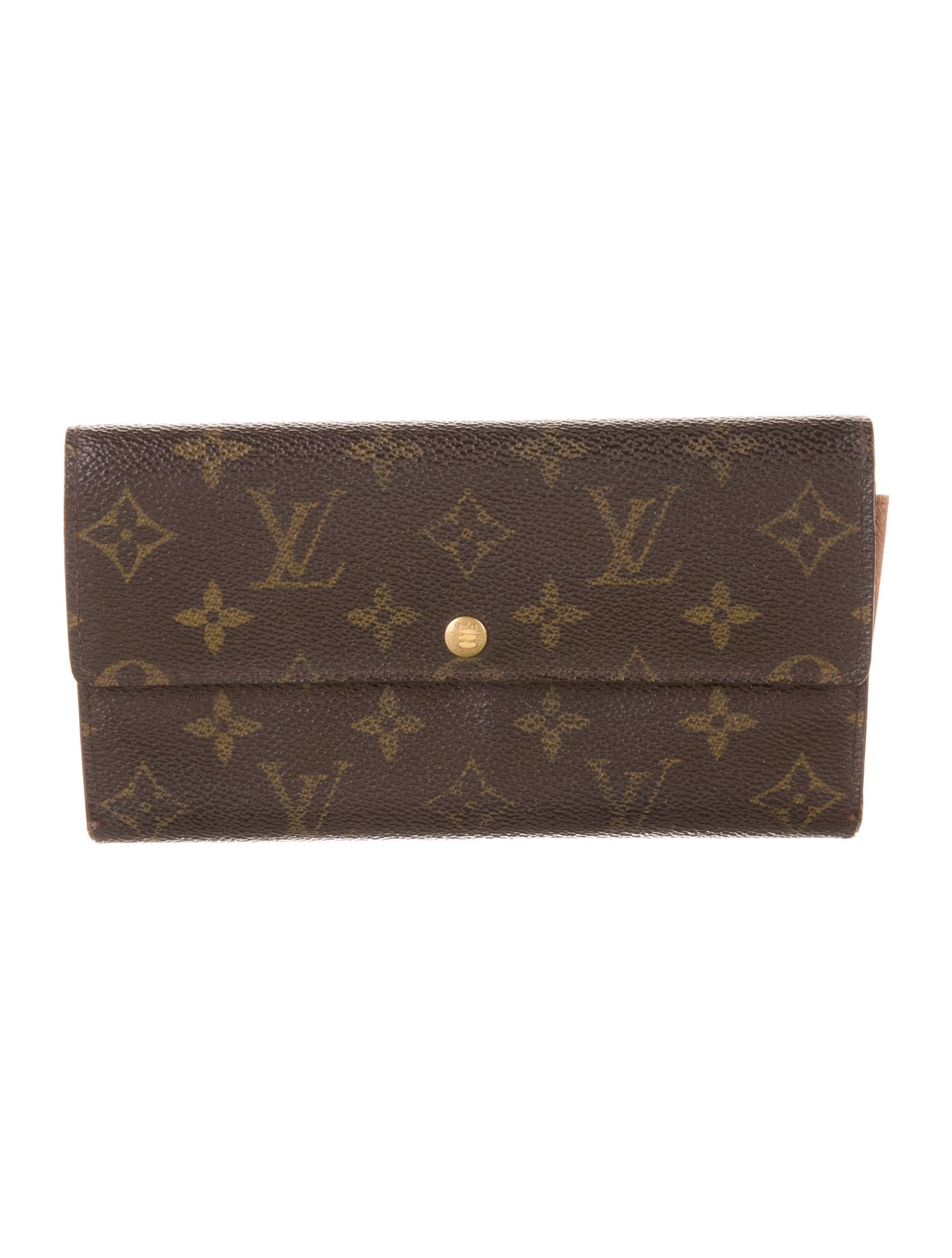 Louis Vuitton 1997 LV Monogram Sarah Wallet